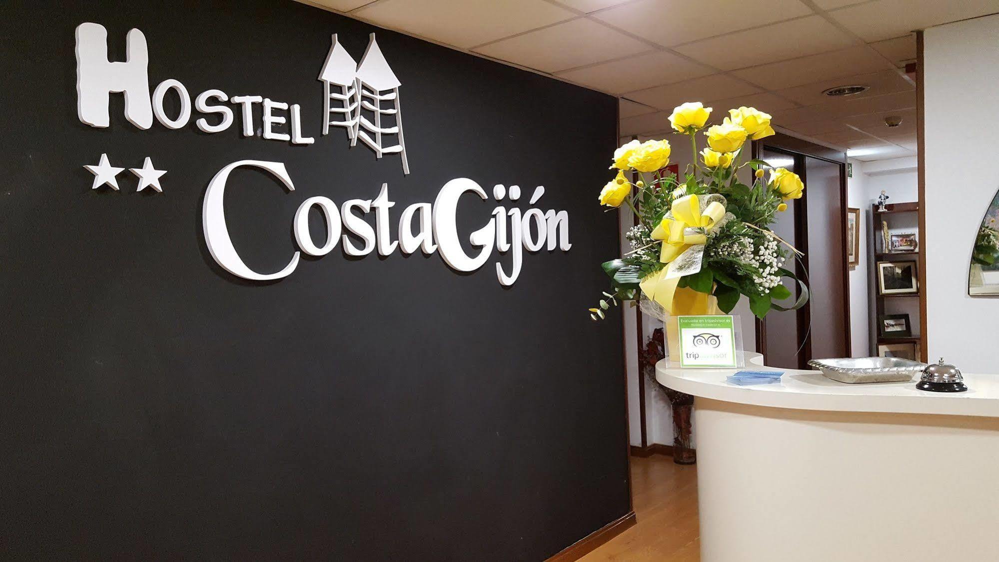 Hostel Costa Gijon Gijón Exterior foto